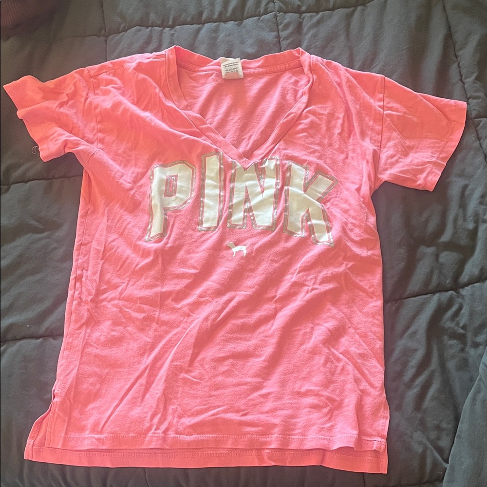 PINK Victoria's Secret Coral Tee